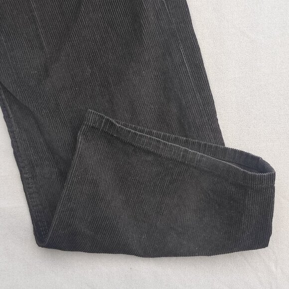 Denver Hayes corduroy casual pants men's size 36X30 black colour straight leg - Picture 10 of 14